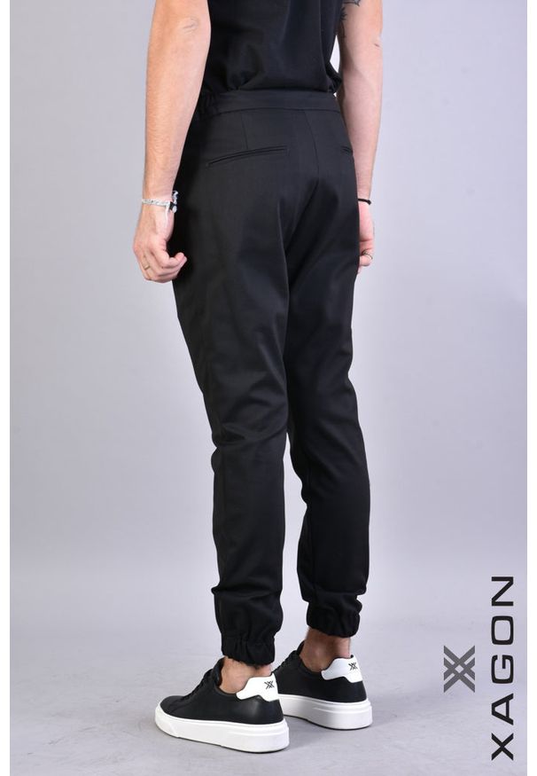 Xagon Spodnie "Pinvel" | A23032 | Pinvel | Mężczyzna | Czarny. Kolor: czarny. Materiał: poliamid, bawełna, elastan