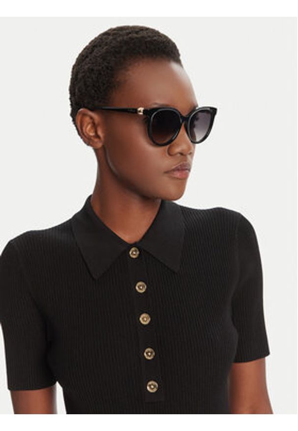 Furla Okulary przeciwsłoneczne Sunglasses WD00149-A.0116-O6000-4-401-20-CN-D Czarny. Kolor: czarny