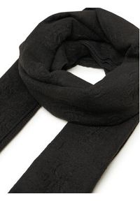 Guess Szalik AM9532 POL03 Czarny. Kolor: czarny. Materiał: poliester, materiał