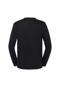 FRUIT OF THE LOOM - Koszulka Z Długim Rękawem Unisex Dla Dorosłych Iconic 195. Kolor: czarny. Długość rękawa: długi rękaw. Długość: długie