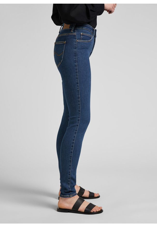 Lee - LEE DAMSKIE SPODNIE JEANSOWE LEE FOREVERFIT CLEAN RILEY L32SOVWD 112145053