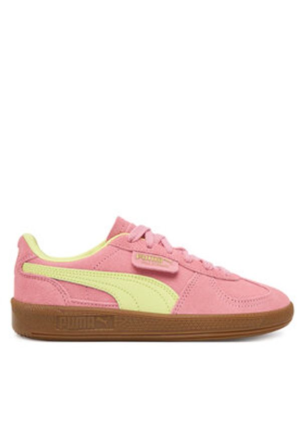 Puma Sneakersy Palermo Jr 397271 43 Różowy. Kolor: różowy. Materiał: zamsz, skóra