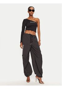 Juicy Couture Bluzka Nella JCWCT24310 Czarny Slim Fit. Kolor: czarny #4