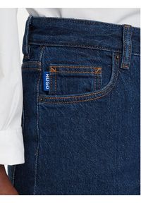 Hugo - HUGO Jeansy Noe_B 50547418 Granatowy Mom Fit. Kolor: niebieski #3