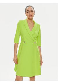 Rinascimento Sukienka koktajlowa CFC0118280003 Zielony Regular Fit. Kolor: zielony. Materiał: syntetyk. Styl: wizytowy #1