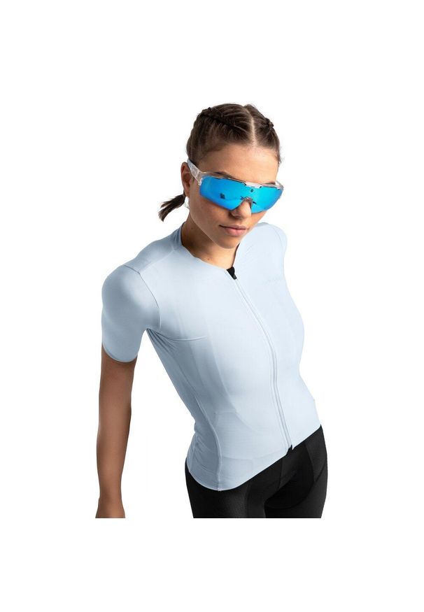 Ultralekka koszulka kolarska damska SIROKO SRX PRO Costa. Kolor: niebieski. Materiał: nylon. Sport: kolarstwo