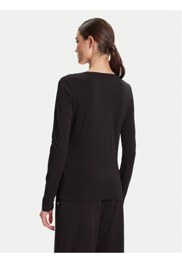 EA7 Emporio Armani Bluzka 7W000456 AF10373 UC001 Czarny Slim Fit. Kolor: czarny. Materiał: bawełna