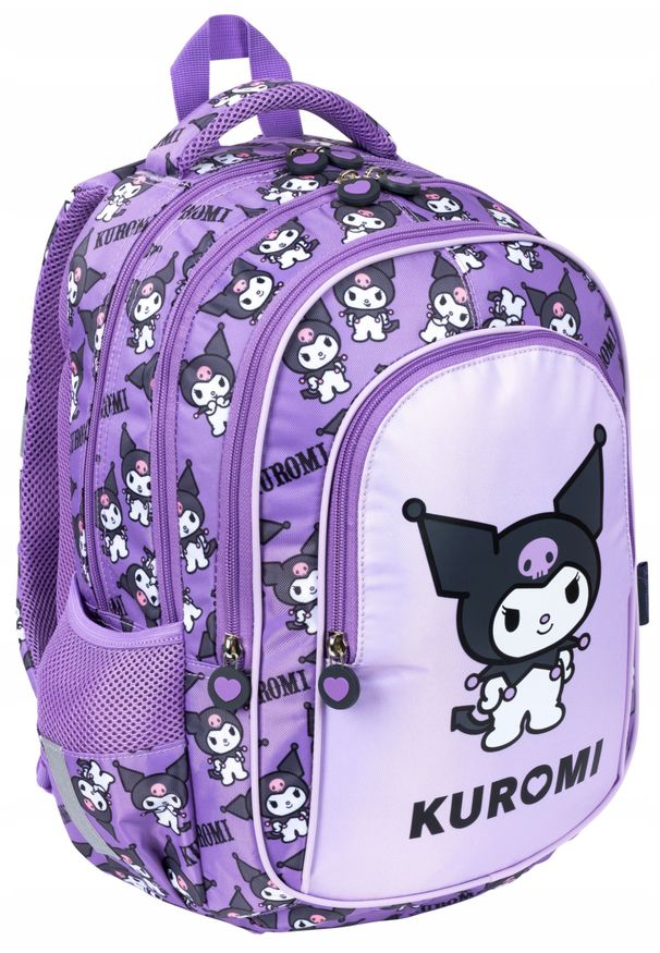 Derform - PLECAK 28X41X14 1ZAM 5KIESZ KUROMI VIOLET FOL