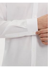 Jack & Jones - Jack&Jones Koszula Harvey 12248522 Biały Slim Fit. Kolor: biały. Materiał: bawełna #4