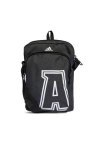 Adidas - adidas Plecak Classic Brand Love Initial Print Backpack IJ5633 Szary. Kolor: szary. Materiał: materiał. Wzór: nadruk #1