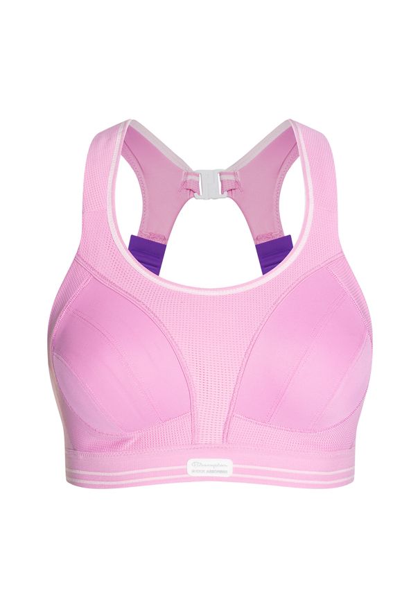 Stanik do biegania Shock Absorber Ultimate Run Bra. Kolor: różowy. Sport: bieganie