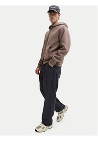 Jack & Jones Spodnie materiałowe Alex 12288528 Czarny Baggy Fit. Kolor: czarny. Materiał: bawełna #4