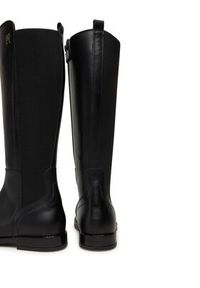 TOMMY HILFIGER - Tommy Hilfiger Kozaki T4A6-34036-0036 Czarny. Kolor: czarny. Materiał: skóra #6