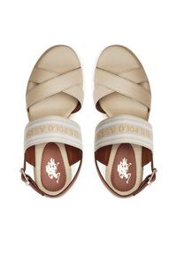 U.S. Polo Assn. Espadryle Alyssa007A Beżowy. Kolor: beżowy. Materiał: materiał