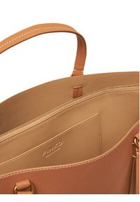 Pinko - PINKO Torebka Carrie Shopper Big AI 24-25 PLTT 102832 A1LF Beżowy. Kolor: beżowy. Materiał: skórzane #5
