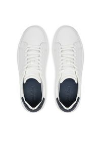 Calvin Klein Sneakersy HM0HM01659 Biały. Kolor: biały. Materiał: skóra