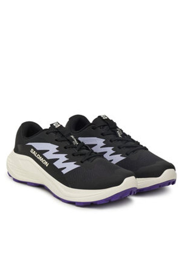 salomon - Salomon Buty do biegania Alphaglide L47801800 Szary. Kolor: szary. Materiał: materiał