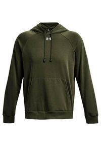 Bluza treningowa męska Under Armour Ua Rival Fleece Hoodie. Typ kołnierza: kaptur. Kolor: zielony