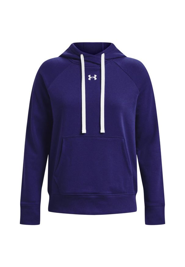 Bluza damska Under Armour Rival Fleece HB Hoodie. Kolor: niebieski. Sport: bieganie