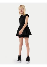 Karl Lagerfeld Kids Kombinezon Z30088 S Czarny Slim Fit. Kolor: czarny. Materiał: syntetyk
