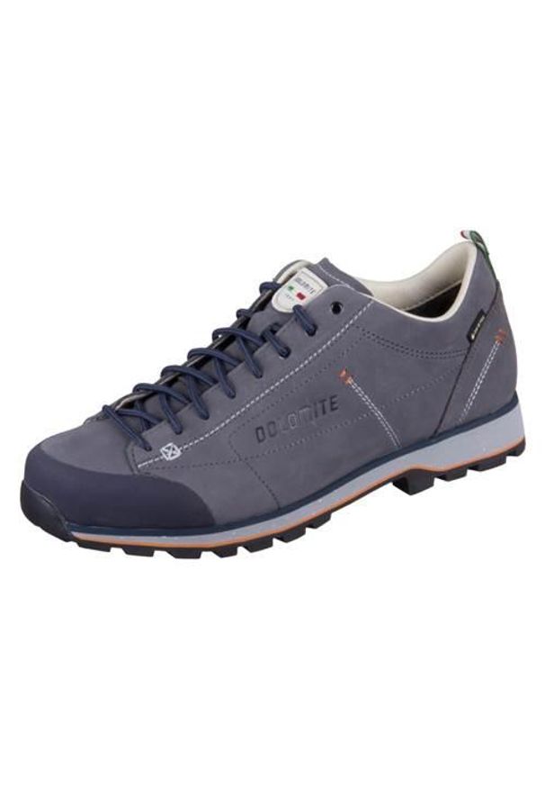 Buty do chodzenia męskie Dolomite Goretex. Zapięcie: sznurówki. Kolor: szary. Materiał: tkanina, skóra, zamsz, materiał, syntetyk. Szerokość cholewki: normalna. Technologia: Gore-Tex. Sport: turystyka piesza