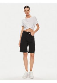 Noisy may - Noisy May Szorty jeansowe Lira 27029398 Czarny Regular Fit. Kolor: czarny. Materiał: bawełna