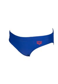 Kąpielówki chłopięce slipy kąpielowe sportowe na basen Arena Meko. Kolor: niebieski, wielokolorowy, pomarańczowy #1