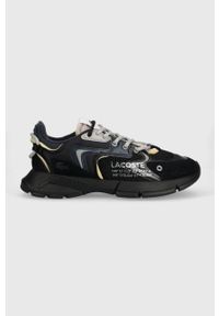 Lacoste sneakersy L003 Neo kolor czarny 45SMA0001. Nosek buta: okrągły. Zapięcie: sznurówki. Kolor: czarny. Materiał: guma. Sport: bieganie