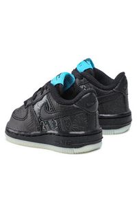 Nike Sneakersy Force 1 DN1436 001 Czarny. Kolor: czarny. Materiał: skóra #7