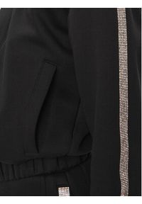 Guess Bluza Kiara V4GQ15 FL04P Czarny Regular Fit. Kolor: czarny. Materiał: syntetyk