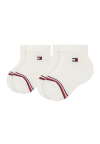 TOMMY HILFIGER - Skarpety długie Tommy Hilfiger. Kolor: biały #1