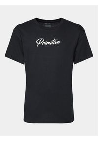 Primitive T-Shirt Shiver PAPFA2305 Czarny Regular Fit. Kolor: czarny. Materiał: bawełna #1