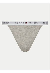 TOMMY HILFIGER - Tommy Hilfiger Komplet 3 par stringów UW0UW05757 Kolorowy. Materiał: bawełna. Wzór: kolorowy #4