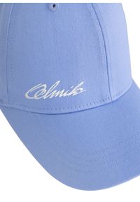 Ochnik - Błękitna czapka z daszkiem z logo. Kolor: niebieski. Materiał: bawełna. Wzór: haft. Styl: sportowy #3