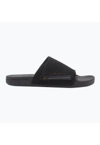 Klapki męskie Quiksilver Rivi Suede. Kolor: czarny