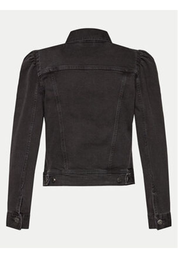 GAP - Gap Kurtka jeansowa 635632-00 Czarny Slim Fit. Kolor: czarny. Materiał: bawełna