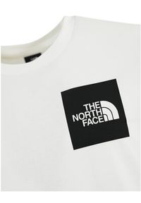 The North Face T-Shirt Fine NF0A8A6M Biały Regular Fit. Kolor: biały. Materiał: bawełna #3