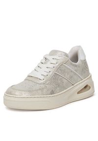 Rieker Sneakersy N6402-40 Srebrny. Kolor: srebrny. Materiał: materiał #3