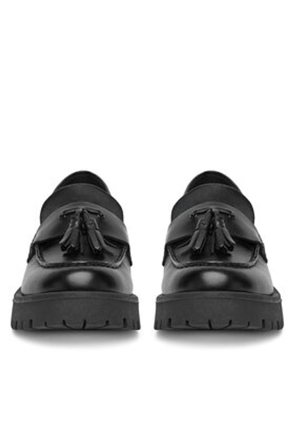 Sergio Bardi Loafersy ARC-F1091-05SB Czarny. Kolor: czarny. Materiał: skóra
