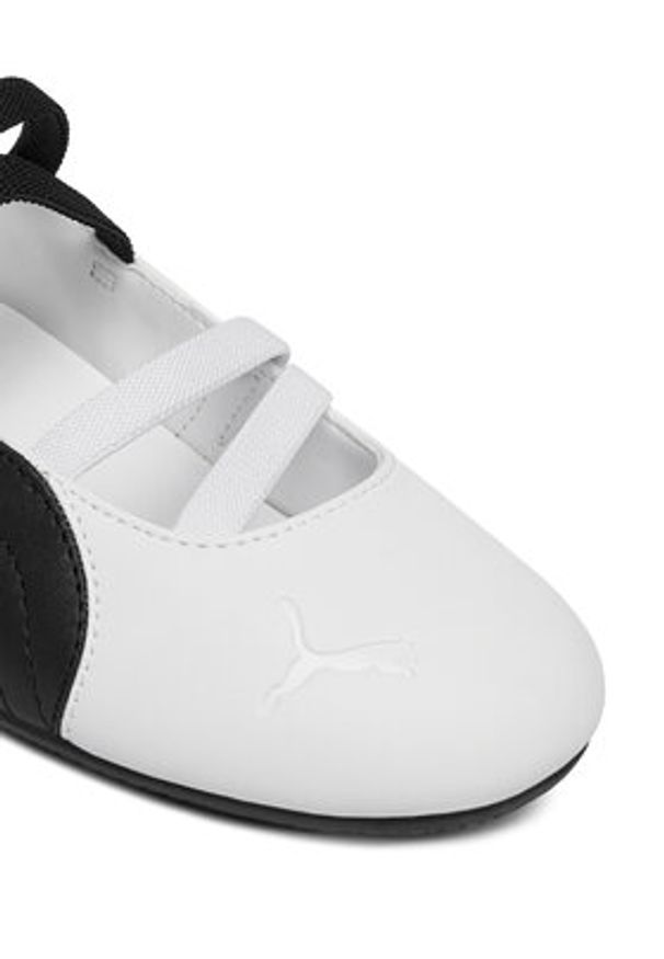 Puma Baleriny Speedcat Ballet Lthr Wns 406144 03 Biały. Kolor: biały. Materiał: skóra