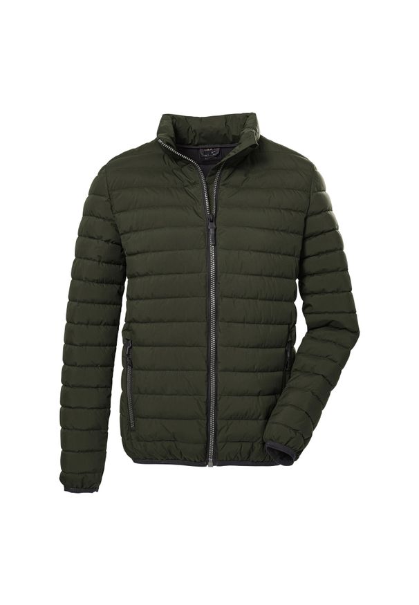 GIGA DX - Kurtka puchowa Killtec GW 6. Kolor: wielokolorowy, zielony, brązowy. Materiał: puch. Sport: turystyka piesza