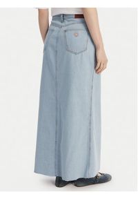 Guess Jeans Spódnica jeansowa W6GD52 D7902 Niebieski Regular Fit. Kolor: niebieski. Materiał: lyocell #4