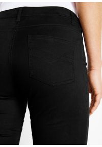 Spodnie ze stretchem BOOTCUT bonprix czarny. Kolor: czarny #7