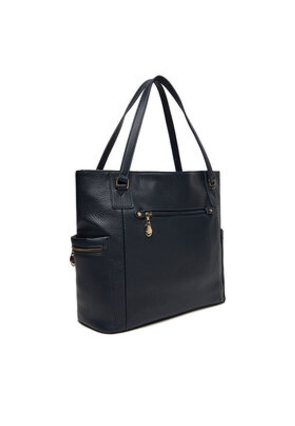 Beverly Hills Polo Club Torebka CEO-BHPC-C-005-08 Granatowy. Kolor: niebieski