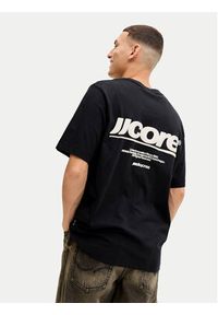 Jack & Jones T-Shirt Club 12289842 Czarny Relaxed Fit. Kolor: czarny. Materiał: bawełna #3