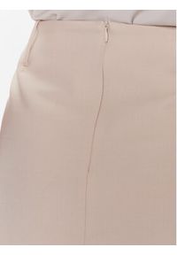 Herskind Spódnica mini Caroline 5012993 Beżowy Regular Fit. Kolor: beżowy. Materiał: syntetyk