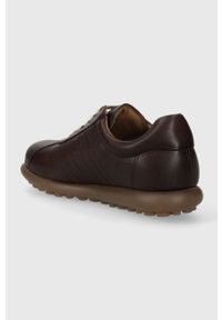 Camper sneakersy skórzane Pelotas Ariel kolor brązowy 16002.318. Nosek buta: okrągły. Kolor: brązowy. Materiał: skóra #4