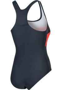 Jednoczęściowy strój pływacki damski Aqua Speed Molly. Kolor: czerwony, szary, wielokolorowy