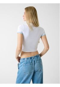 Guess Jeans T-Shirt 180329 Biały Classic Fit. Kolor: biały #4