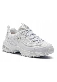 skechers - Buty damskie Skechers D'LITES 13087-WSL niskie 35,11. Kolor: biały. Model: Skechers Sport. Sport: turystyka piesza